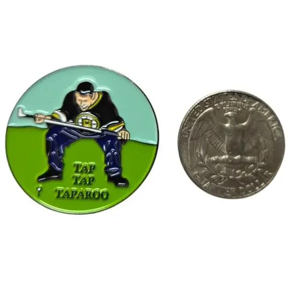 Happy Gilmore Inspired Golf Ball Marker -Tap Tap Taparoo - Picture 5 of 5